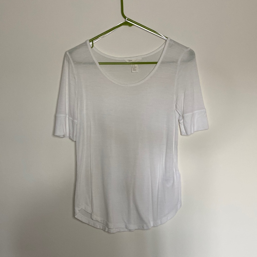 H&M Basic White T-Shirt